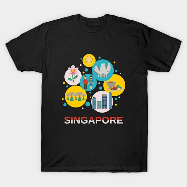 About Singapore T-Shirt by saigon199x